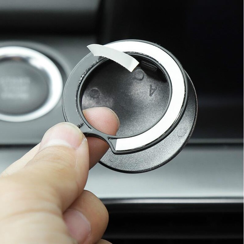 Universal Car interior Cartoon Engine Start Stop Button Cover Ring On-Off Ignition Push Button Switch Decor Sheets Sticker