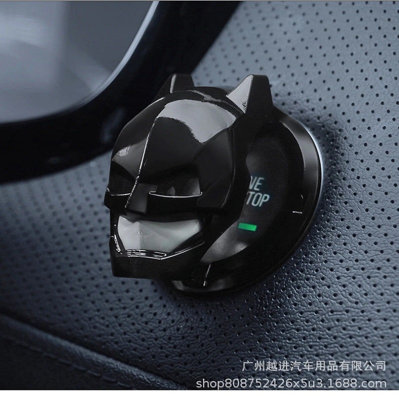 Car Batman start button decorative sticker ignition switch button