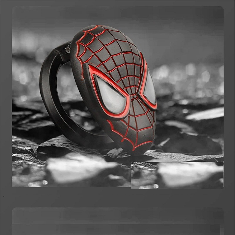 Car Spiderman style start button protective cover ignition switch button Metal