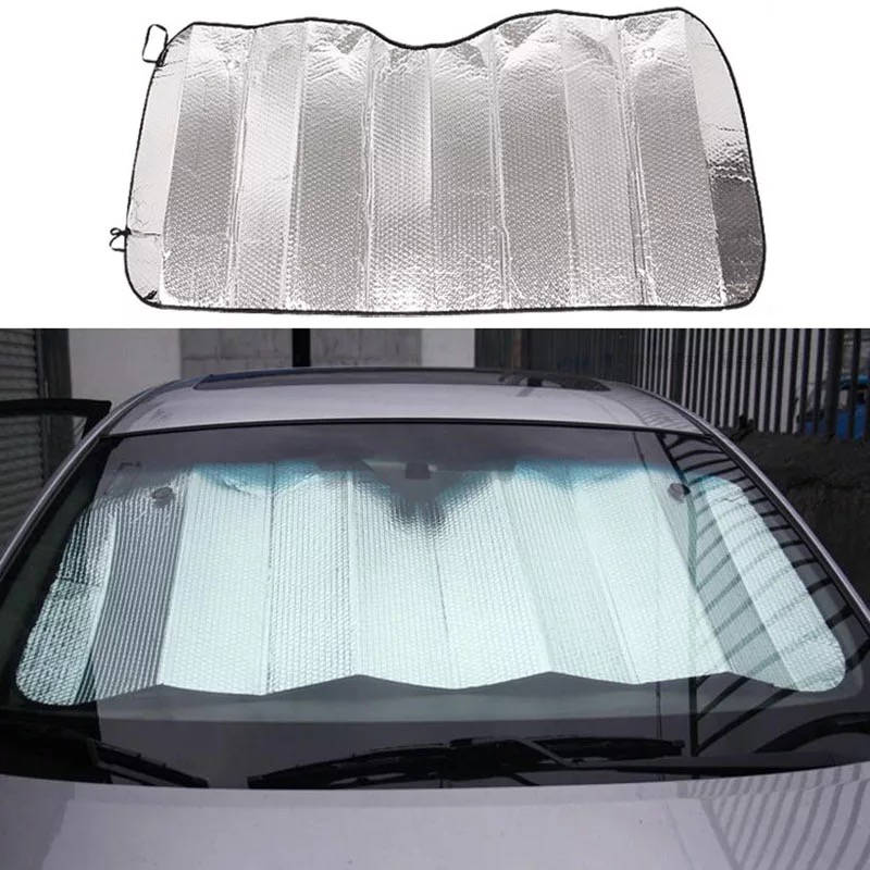 1 Pc Universal Car Window Sunshade Windshield Cover Front Rear UV Protected