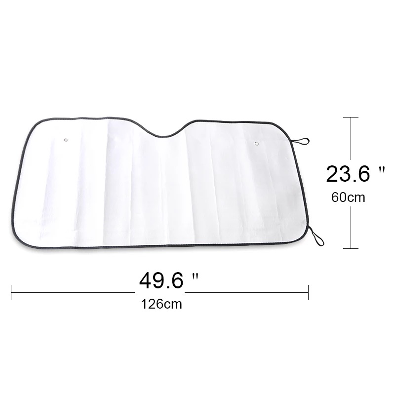 1 Pc Universal Car Window Sunshade Windshield Cover Front Rear UV Protected