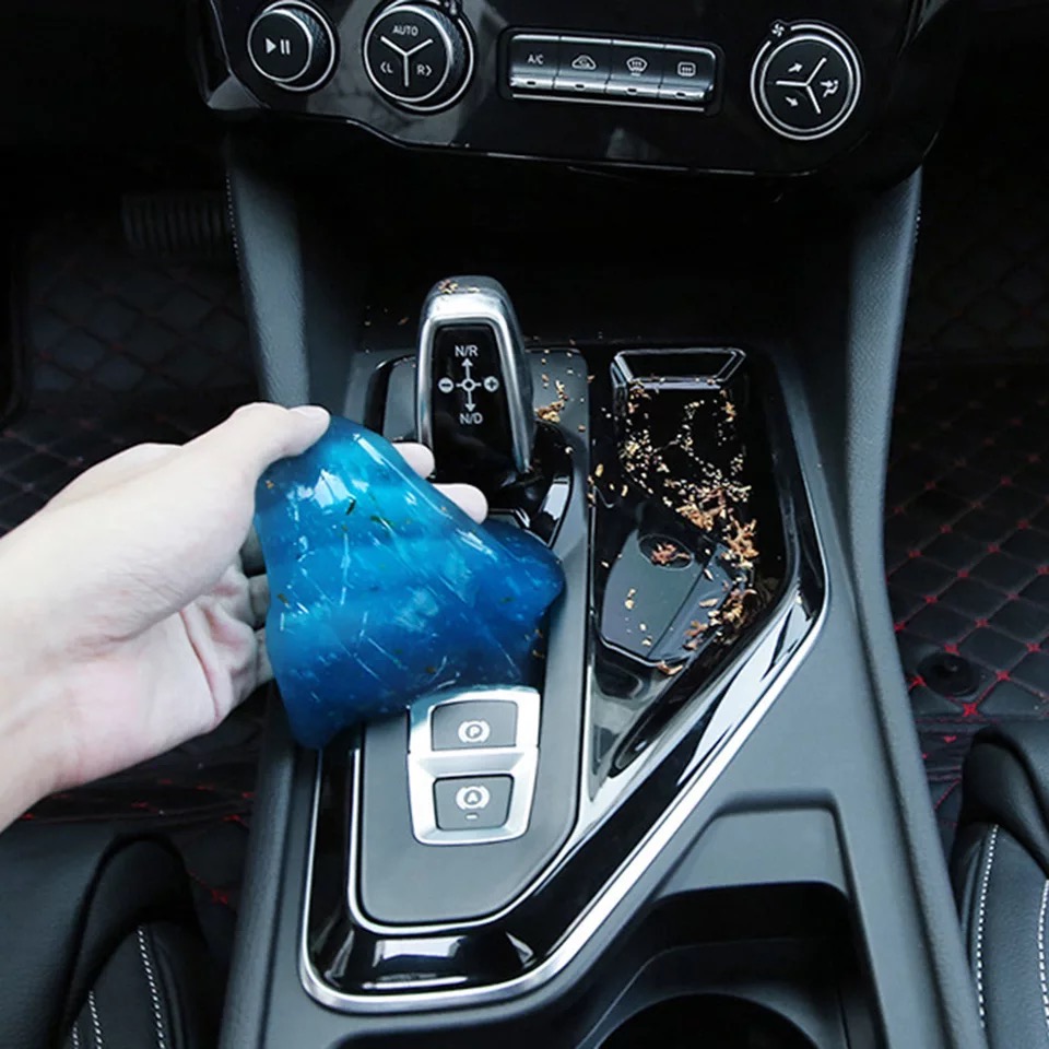 Soft Sticky Clean Soft Glue Gum Silica Gel Car Dust Dirt Cleaner Practical Sticky Soft Durable 