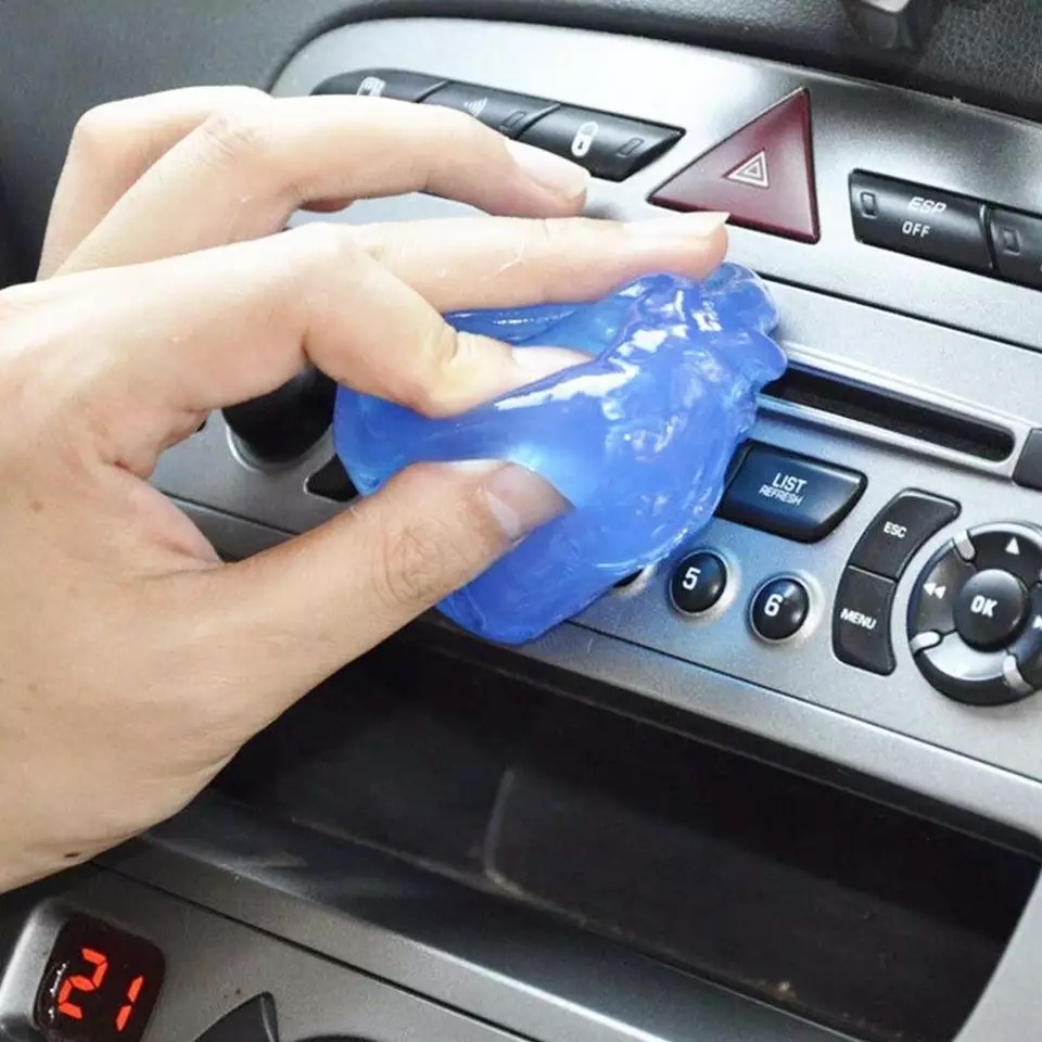 Soft Sticky Clean Soft Glue Gum Silica Gel Car Dust Dirt Cleaner Practical Sticky Soft Durable 