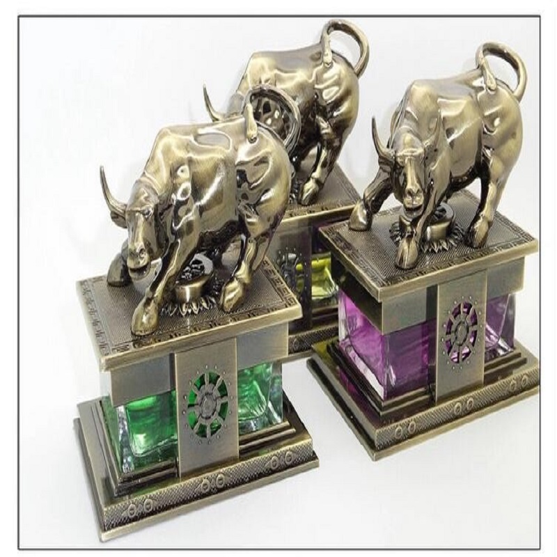 Wall Street Bull Car Perfume Bottle Bull Style