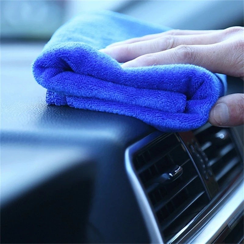 10 Pcs Microfibre Cleaning Car Soft Cloth Washing Cloth Towel 28 x 28 cm 11x11 inch