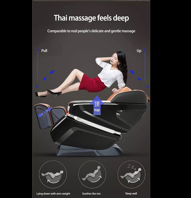 High Quality Luxury Massage Chair 3D Zero Gravity Massage Arm Chair 