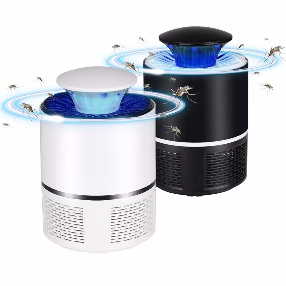LED Fly Trap Mute Flycatcher UV Mosquito Killer Electric Flytrap USB Mosquito Trap