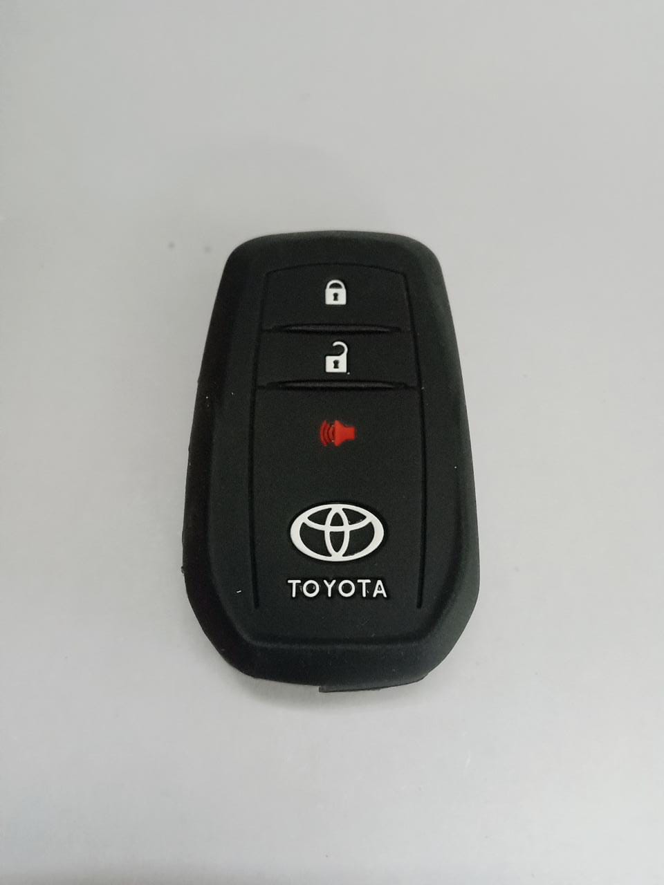 3 Buttons Silicone Car Key Case Cover For TOYOTA