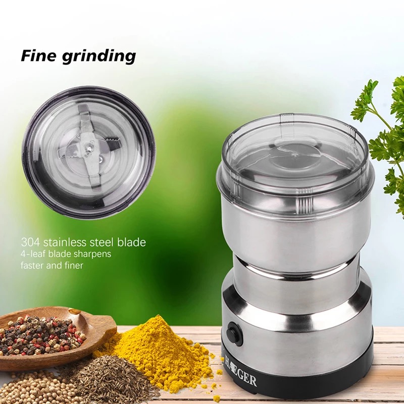 NEW Electric Kitchen Cereals Nuts Beans Spices Grains  Coffee Grinder Machine Multifunctional