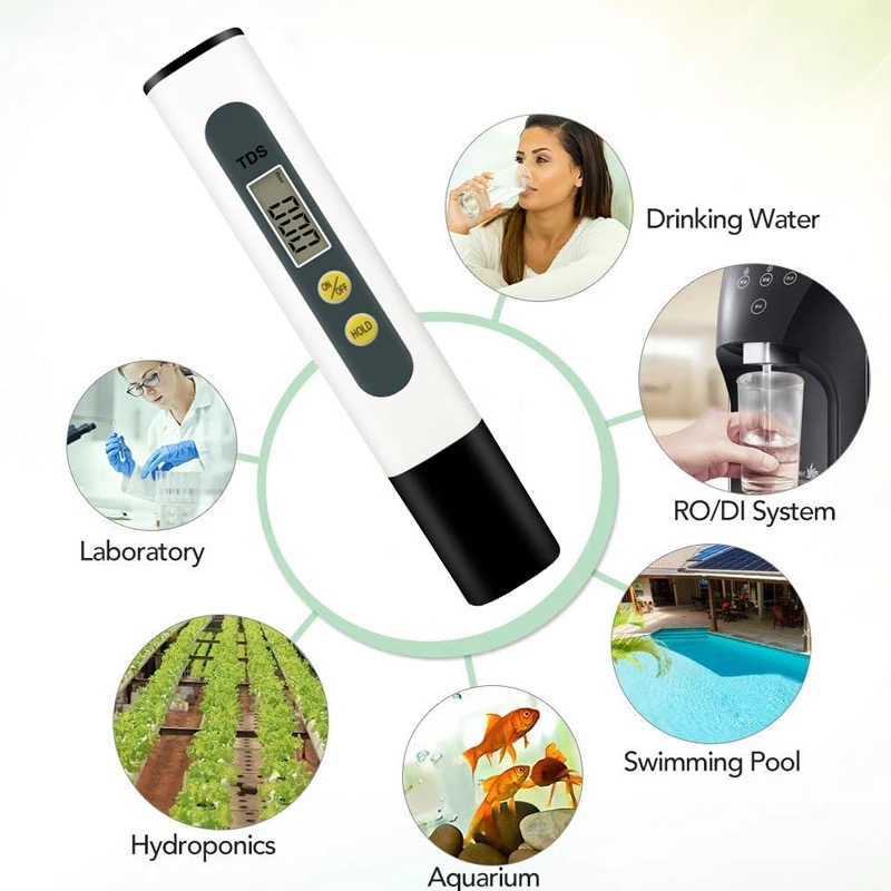 Original DORKIN TDS Water Quality Meter Testing Pen Portable Detection Water Purity and Quality