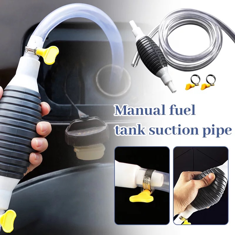 Manual Oil Pump Suction Pipe Truck Fuel Tank 