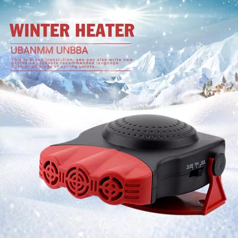 Portable Car Heating Defroster Fan