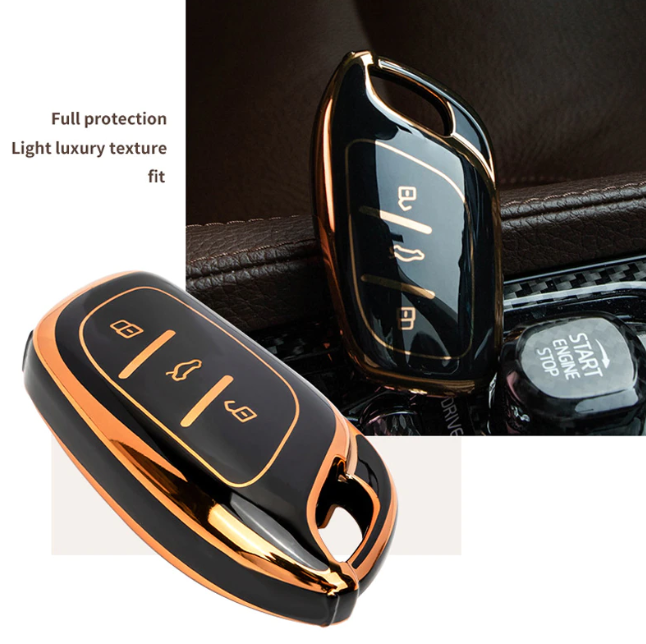 3 Button TPU Car Remote Key Case Cover