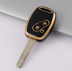 2 Buttons Key Shell Tpu Car Key Case Cover For Honda