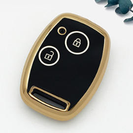 2 Buttons Key Shell Tpu Car Key Case Cover For Honda