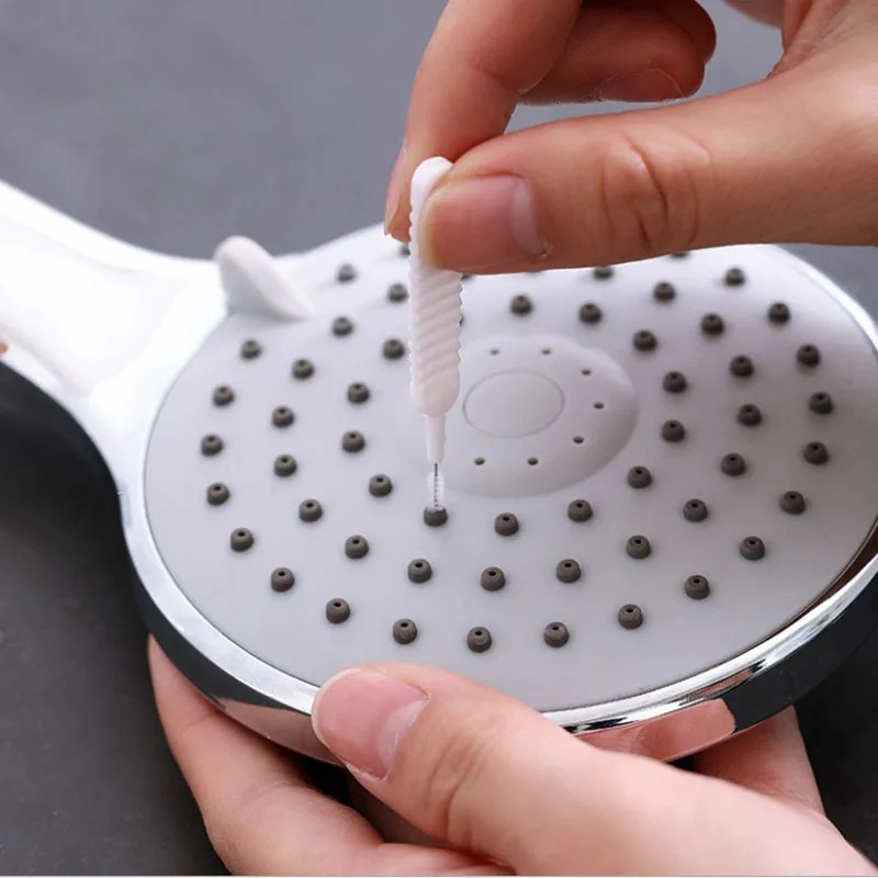20 PCS Bathroom Shower Head Cleaning Brush Washing Anti Clogging Small Brush Pore Gap Cleaning Brush For Kitchen Toilet Phone Hole