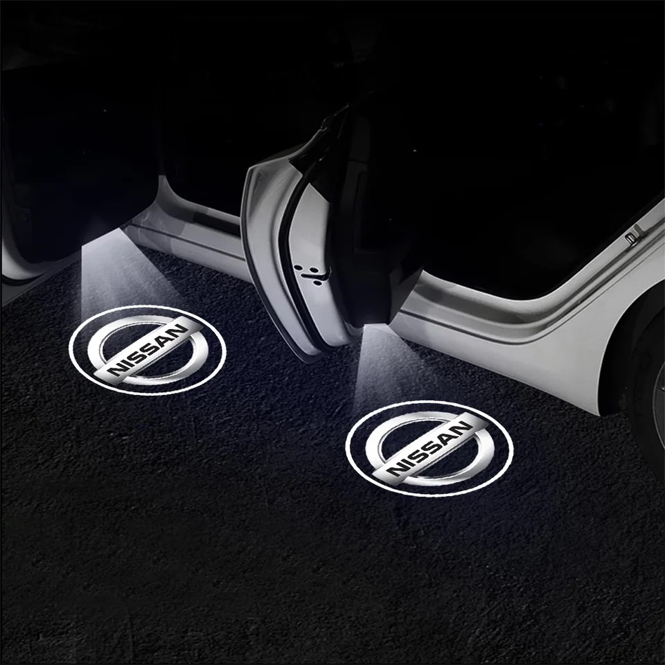  2pcs Car Door Logo Projection Light Nissan