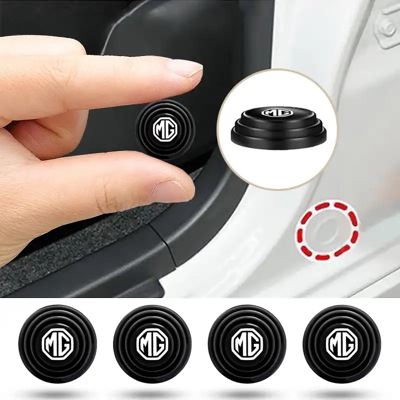 20 Pcs Door Shock Absorber Pads Buffer Bumper Pads Shock Absorption Sound Insulation Rubber MG