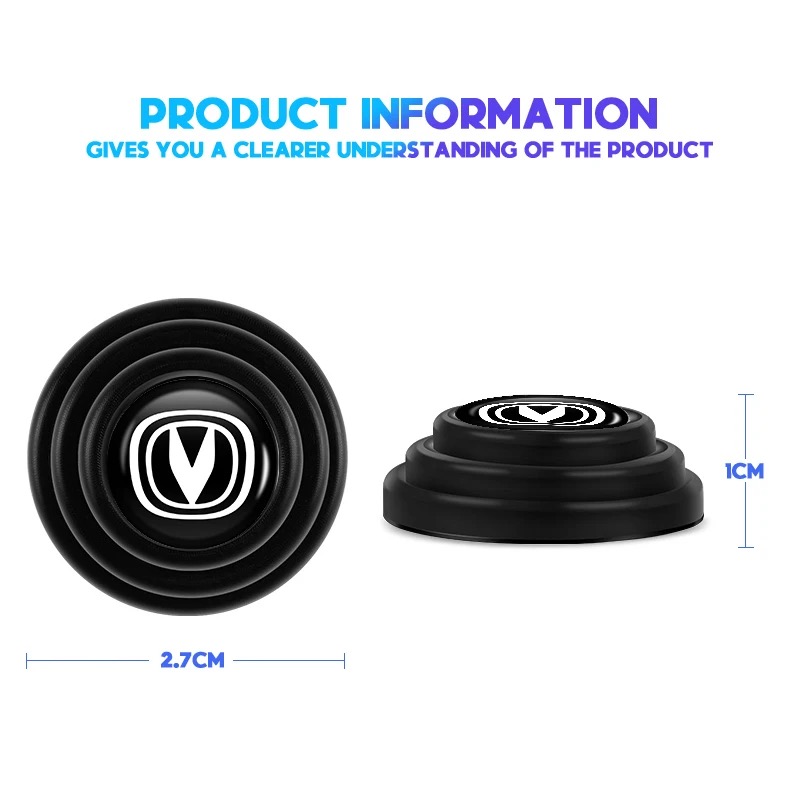 20 Pcs Door Shock Absorber Pads Buffer Bumper Pads Shock Absorption Sound Insulation Rubber Changan