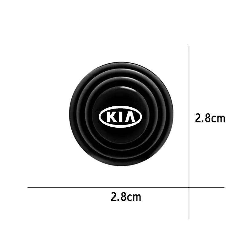 20 Pcs Door Shock Absorber Pads Buffer Bumper Pads Shock Absorption Sound Insulation Rubber KIA