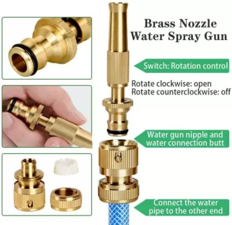 Smart Metal Waterjet High-Pressure Spray Nozzle