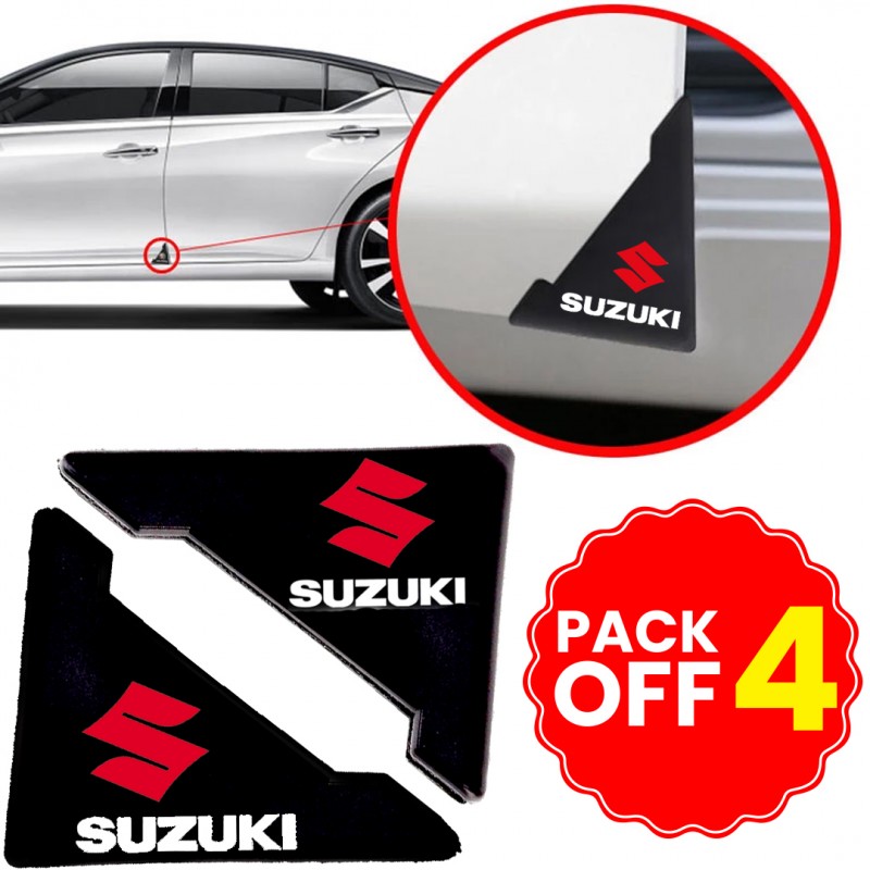 4 pcs Car Anticollision Protector Car Door Corner Cover Bumper Rubber Suzuki