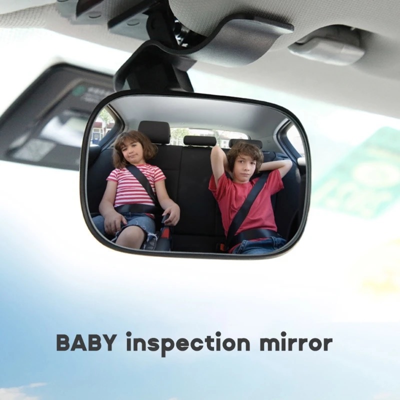 Car Safety View Back Seat Mirror Baby Car Mirror Children Facing Rear Ward Infant Care Square Safety Kids Monitor