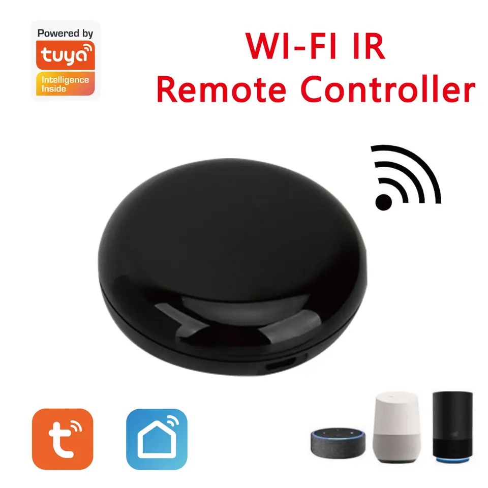 WiFi IR Remote Control Hub Smart Home Universal Infrared Controller for TV DVD Air Conditioner AUD Works with Alexa Google