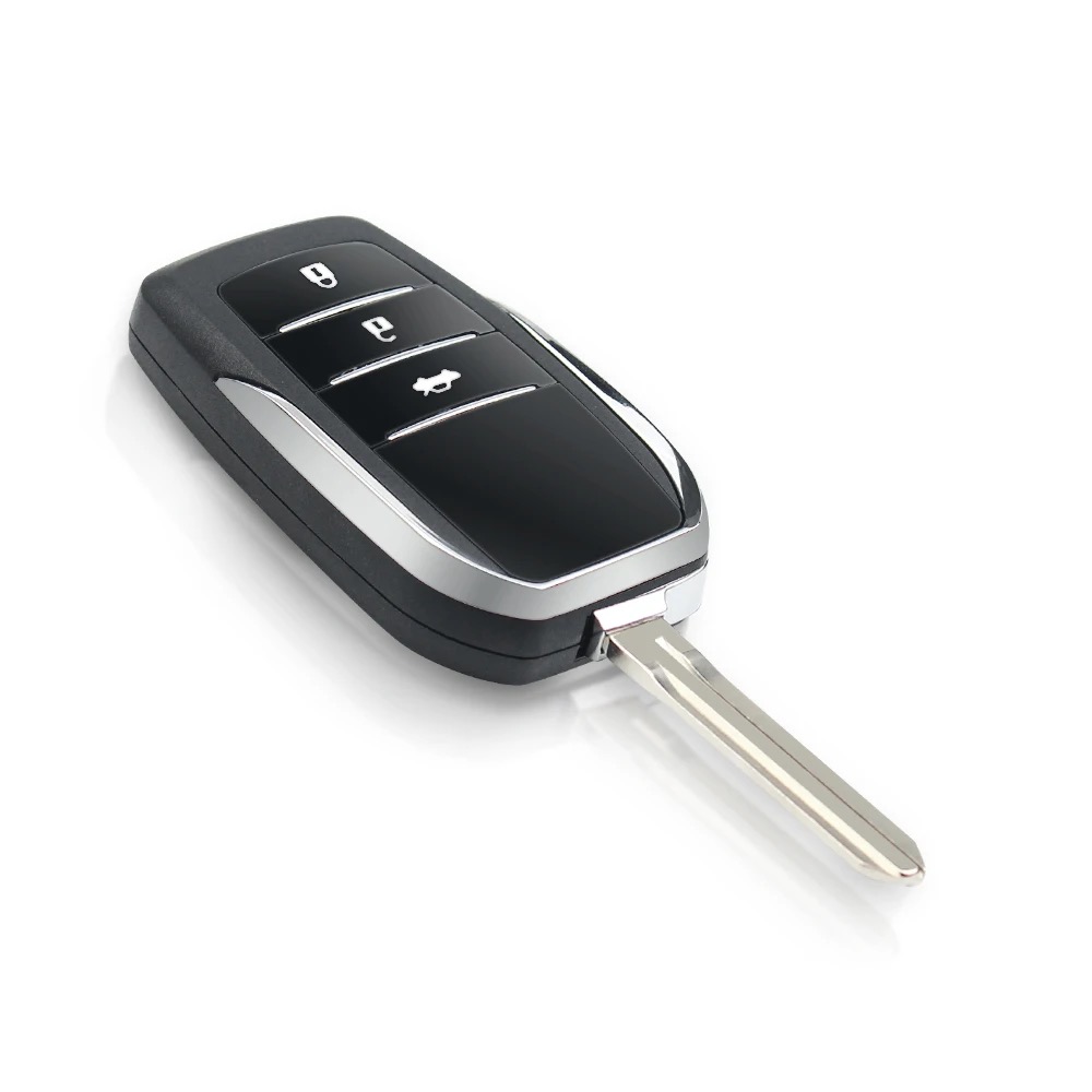 Flip key For Toyota Corolla Camry Modified Flip Folding Remote Key Shell JackKnife