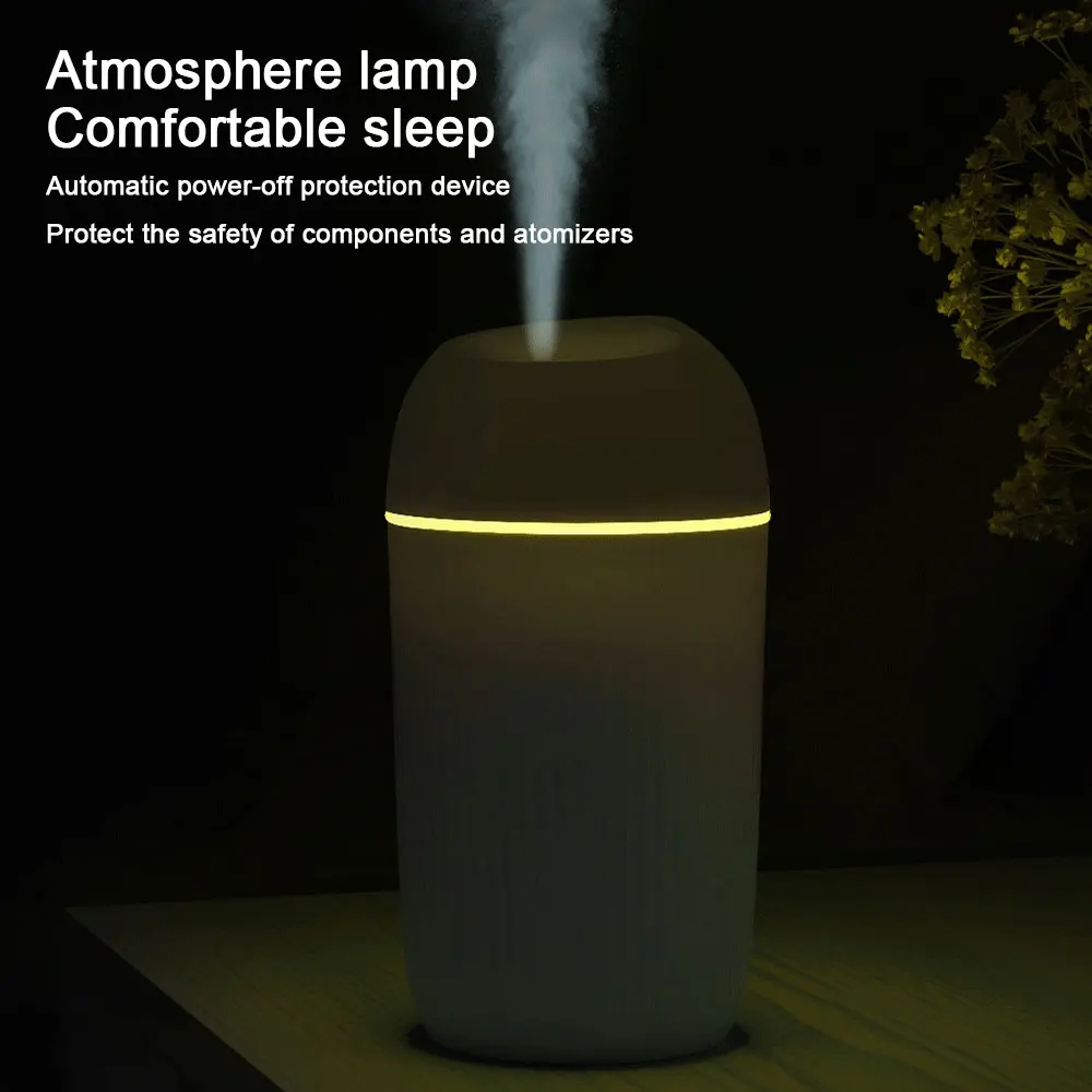 Portable Air Humidifier Aroma Essential Oil Diffuser Mini Mute Humidifier With Night Light Car Air Humidifier for Home