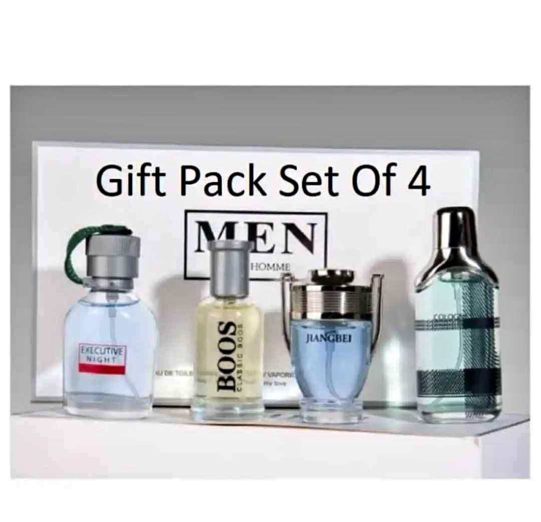 Pack of 4 Men's Fashion Charming Perfume Classic for Male Fragrance