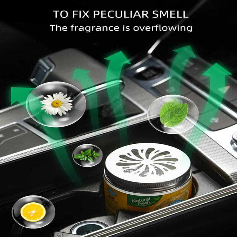 Car Air Freshener Solid Gulong NEW CAR Smell Interior Perfume Diffuser