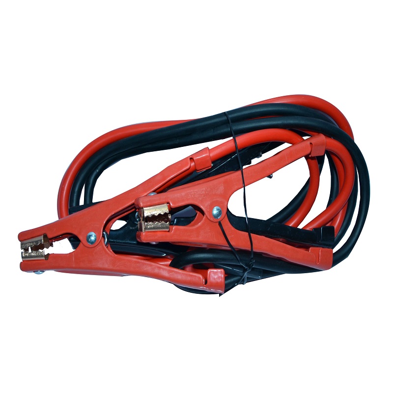 Booster Cables With Extra Heavy-Duty Clamps Emergency Line 500 AMP 2M