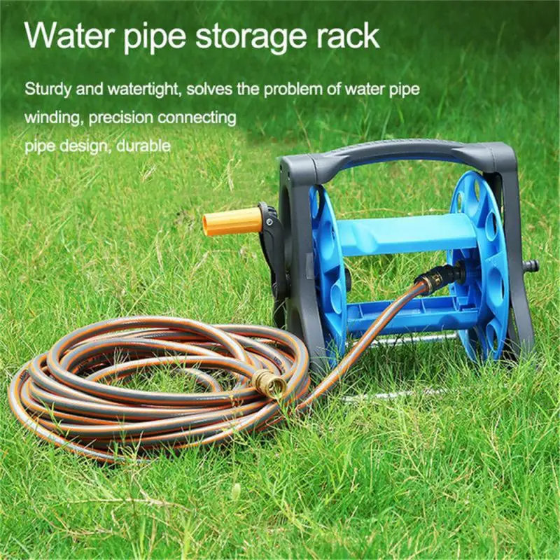 Portable Water Pipe Garden Hoses Storage Rack only Garden Hose Reel for Washing Cars Pipe not included