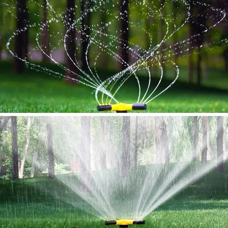 Lawn Rotating Water Sprinklers Quick Coupling Lawn Nozzle Garden Irrigation Supplies 360 Degree