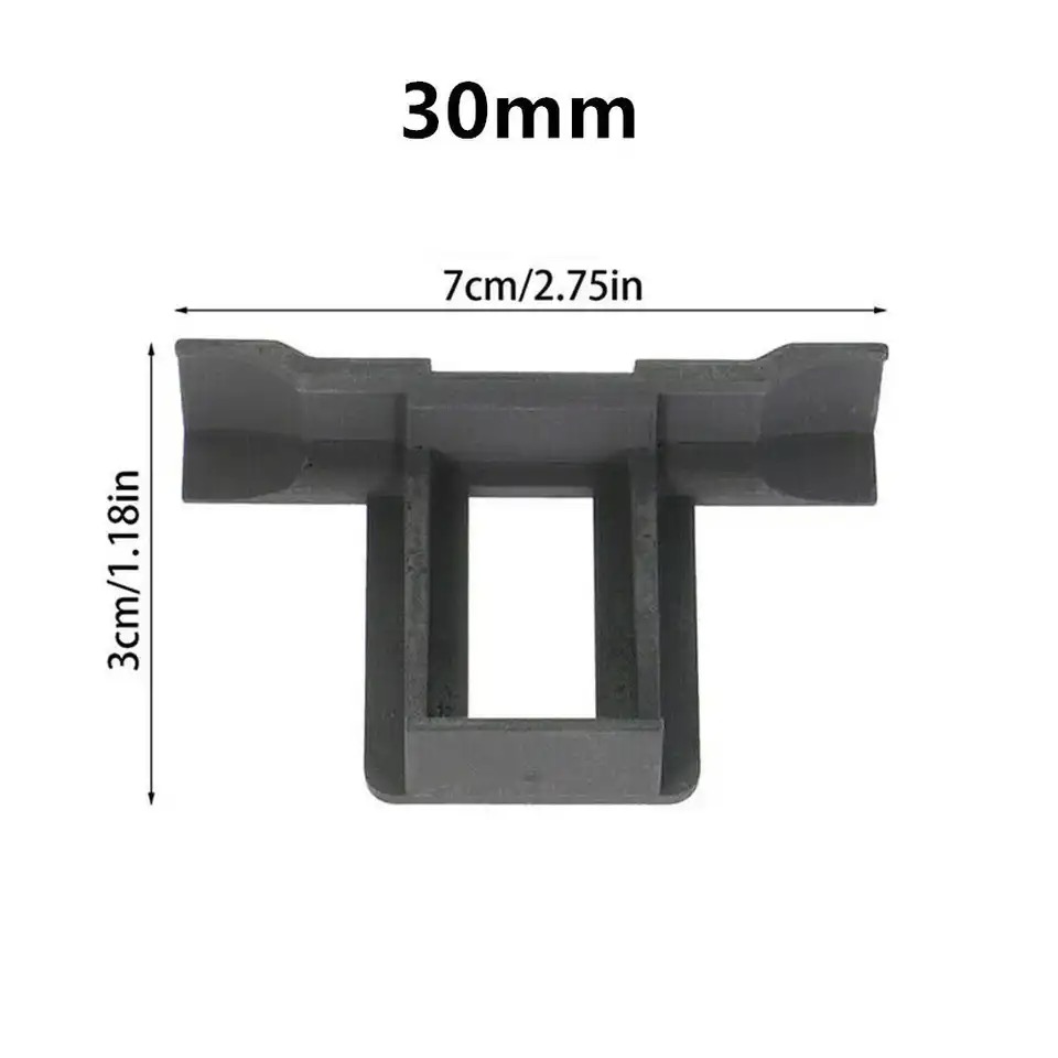 10 Pcs Clamp Solar Mount Clip Solar Panel Water Drain Mount Plastic 30 MM