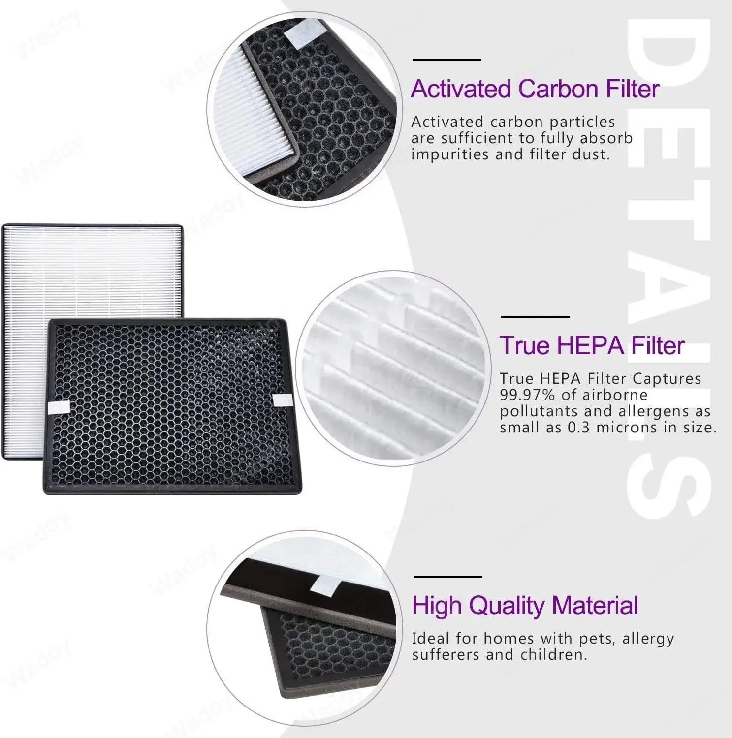 Replacement Carbon Filter Air Purifier