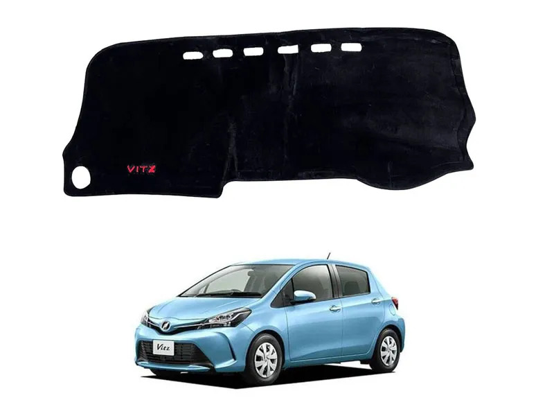 Toyota Vitz 2012 Heavy Velvet Dashboard Mat