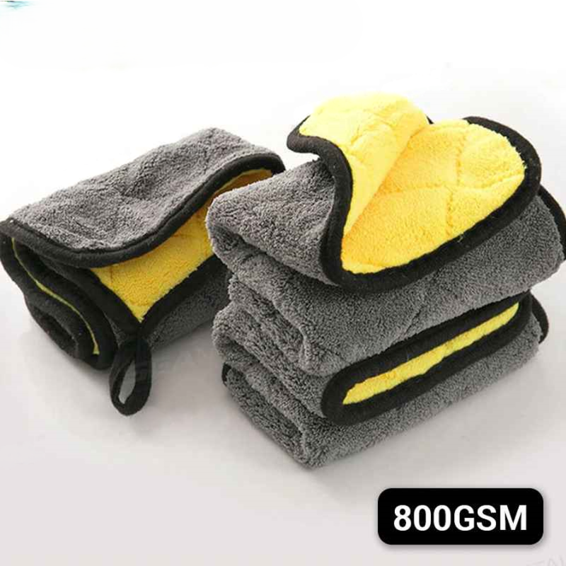 Car Washing Towel Durable Super Thick Polish Microfiber Car Cleaning Cloth 40x40 Cm / 15.7 x 15.7 Inch (approx)