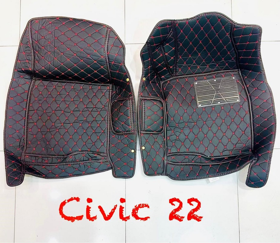 Honda Civic 2022 7D Custom Floor Mats 2022-2024