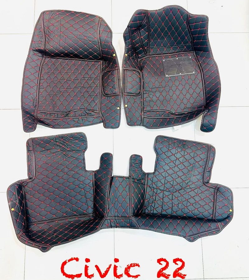 Honda Civic 2022 7D Custom Floor Mats 2022-2024