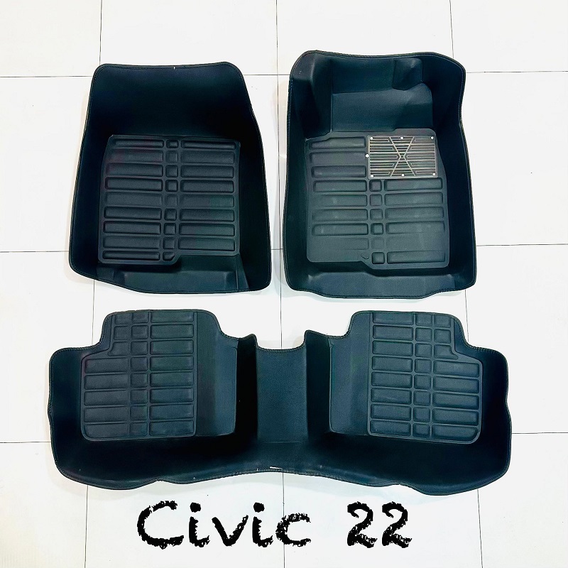 Honda Civic 2022 5D Custom Floor Mats 2022-2024