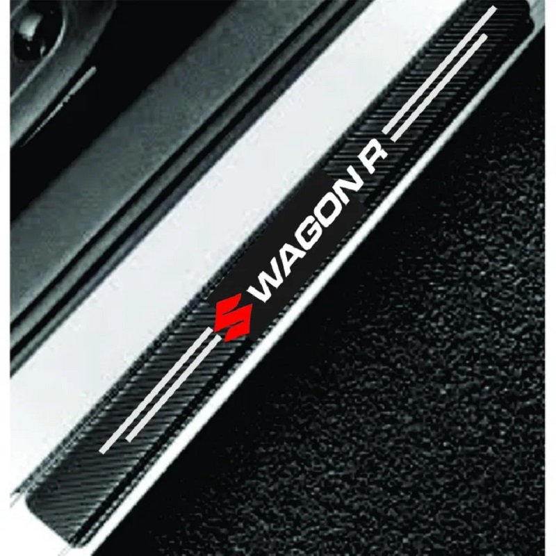 4Pcs Car Door Carbon Fiber Anti Stepping Protection Stickers Wagon R 4Pcs Car Door Carbon Fiber Anti Stepping Protection Stickers Wagon R