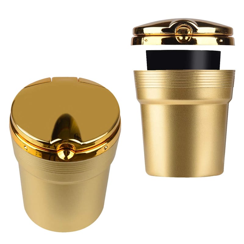 Universal Portable Ashtray With LED Lights