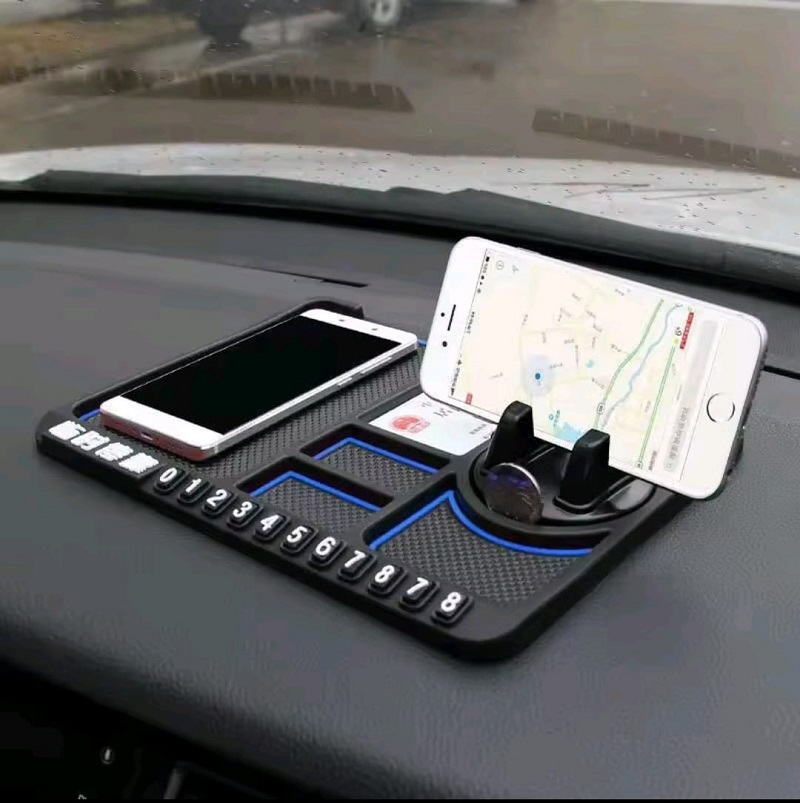 Car Silicone Anti Slip Mat Auto Phone Holder Sticky Anti Slide 