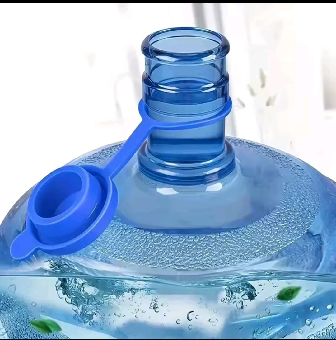 1 Pc Reusable Silicone Water Lid with Inner Cap