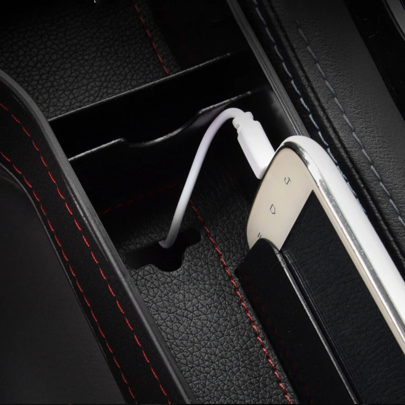 1 PC Seat Gap Storage Box Glass Holder