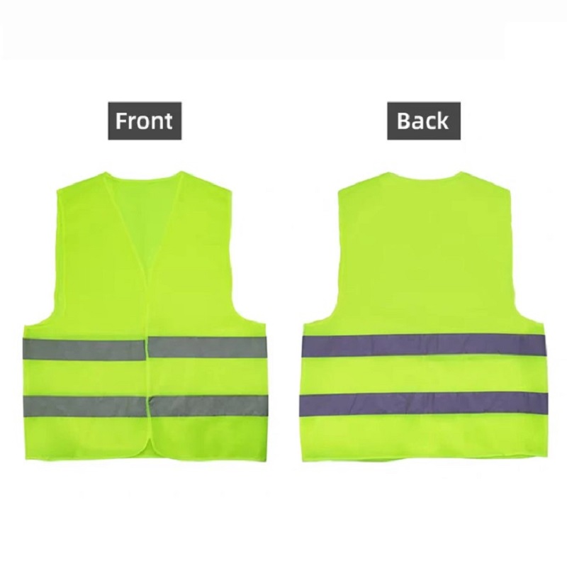 Safety High Visibility Reflective Vest Night Cycling Adjustable For Night Jogging Biking Runing