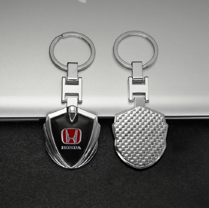 1Pc Car Keychain Metal Key Rings For Honda