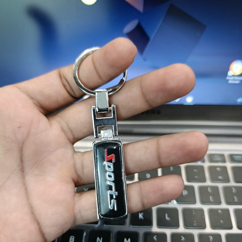 New Metal Key Ring Sport